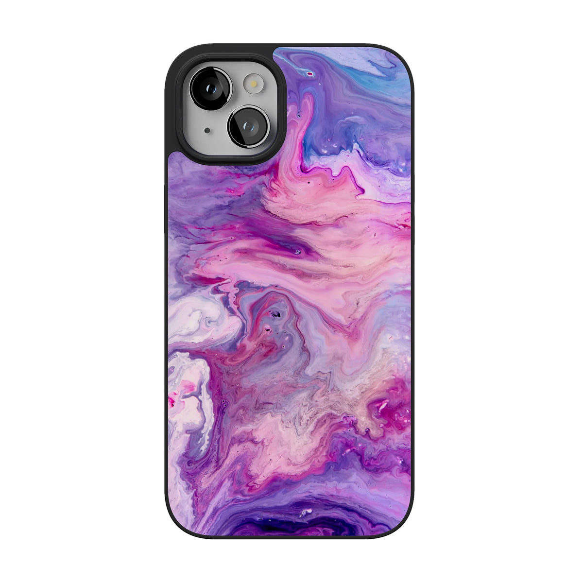 Tie Dying Over You | Purple Marble iPhone Case