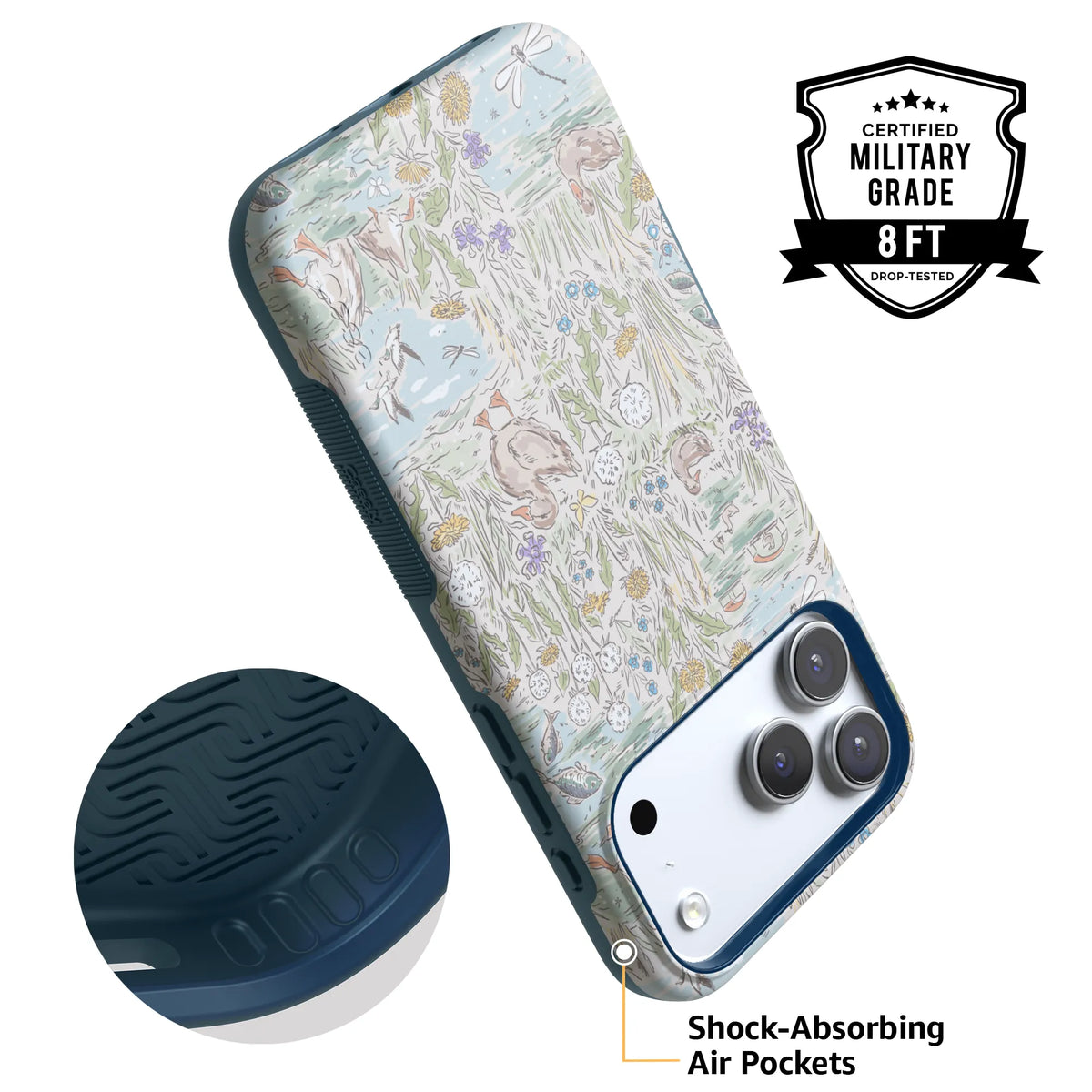 The Waddle Path Duck Pond Case – Charming Design for Everyday Protection