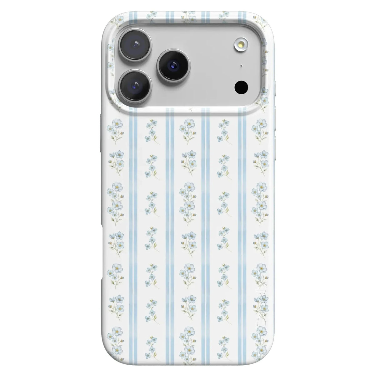 Cottage Stripe | Blue Floral Case
