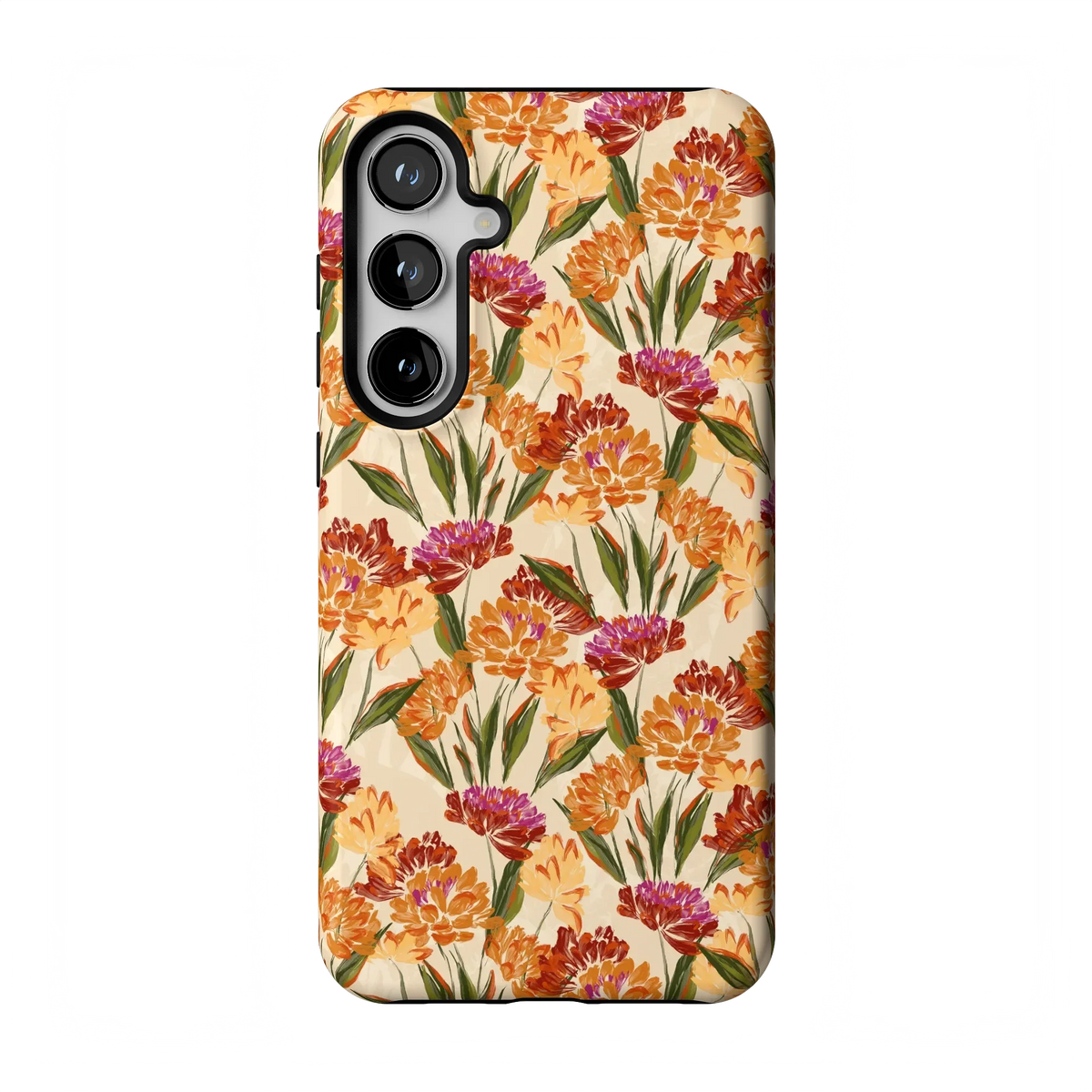Cottage Blooms | Orange Hydrangeas Case