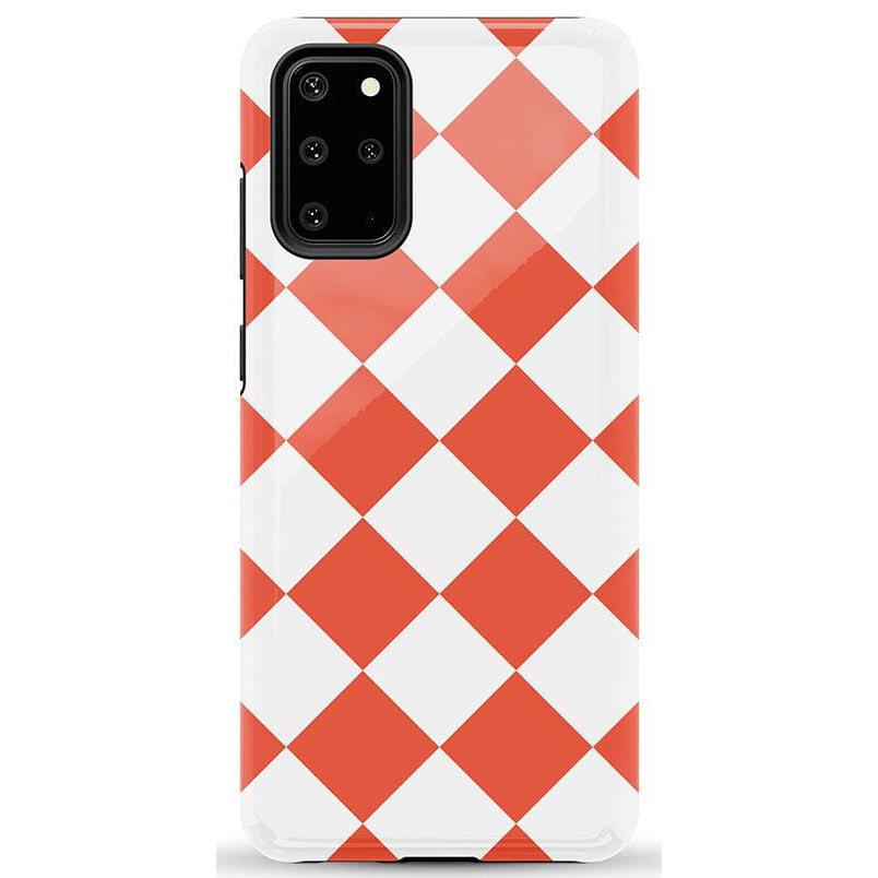 Red Checkerboard | High Contrast Design Case