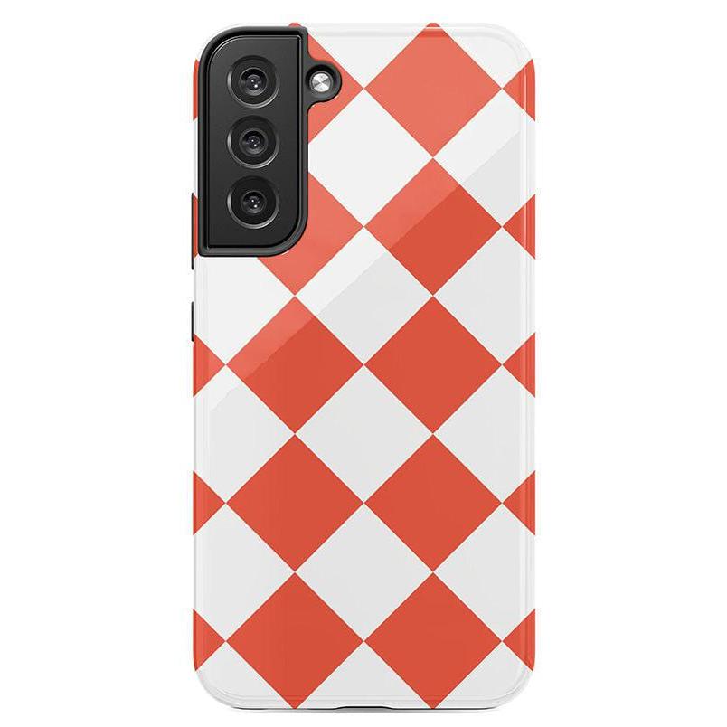 Red Checkerboard | High Contrast Design Case
