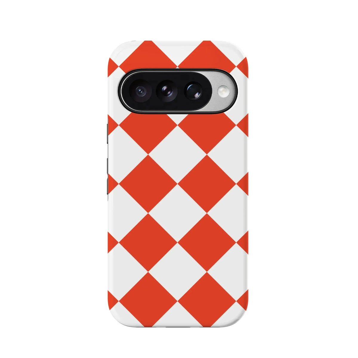 Red Checkerboard | High Contrast Design Case