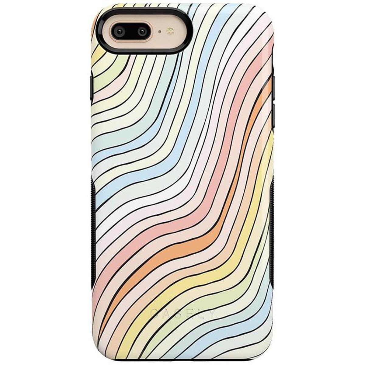 Ride The Wave | Pastel Rainbow Lined Case