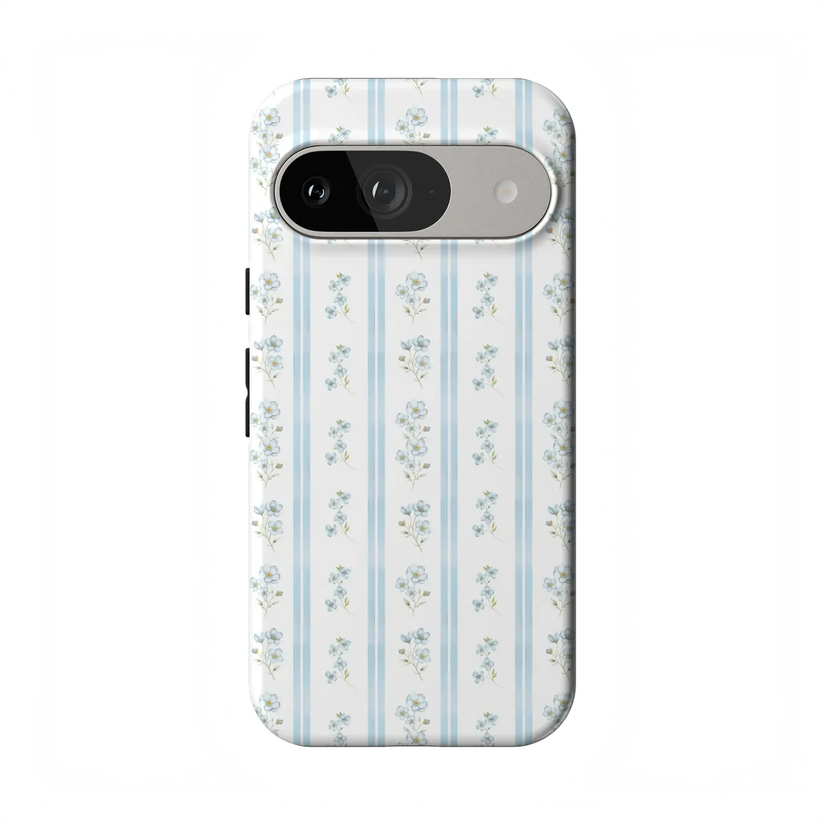 Cottage Stripe | Blue Floral Case
