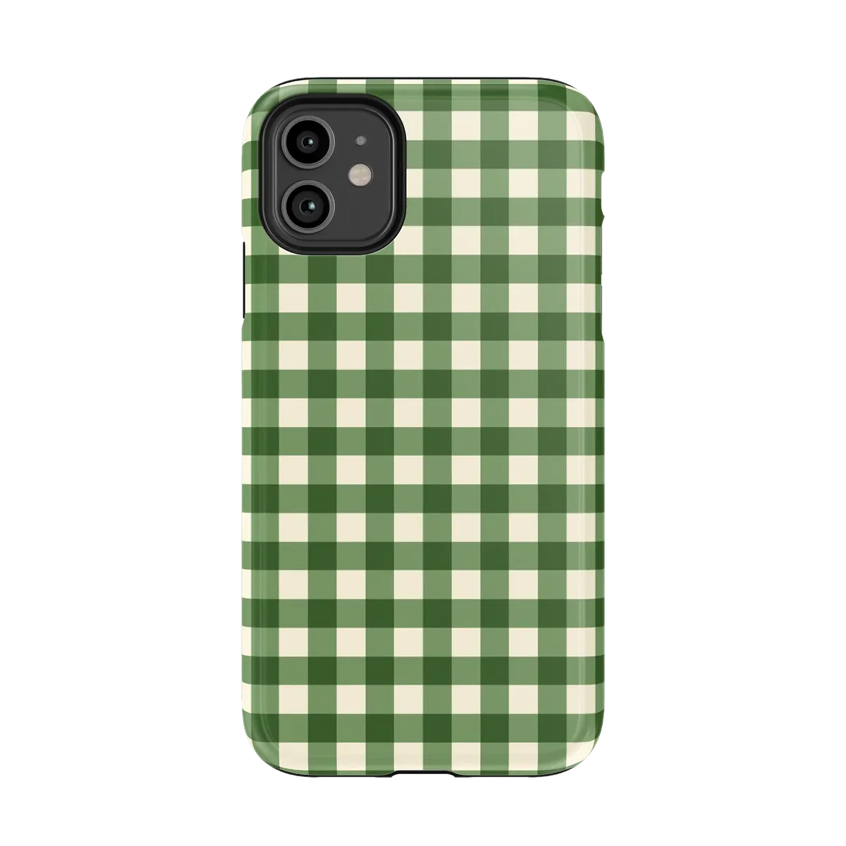 Checked Twice | Green Plaid Case
