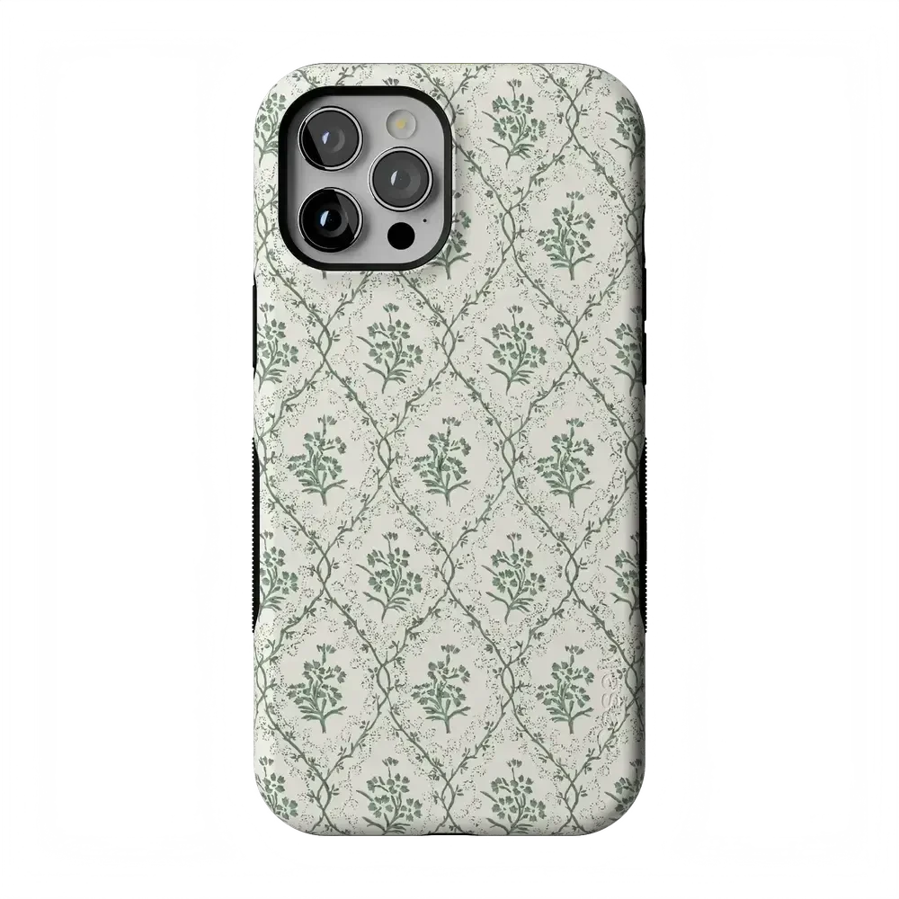 Sage Tapestry | Floral Vines Case