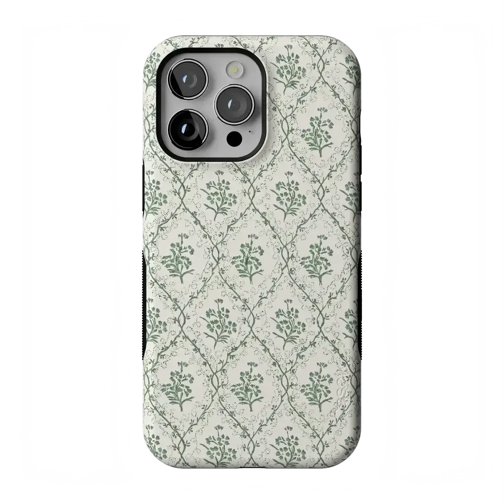 Sage Tapestry | Floral Vines Case