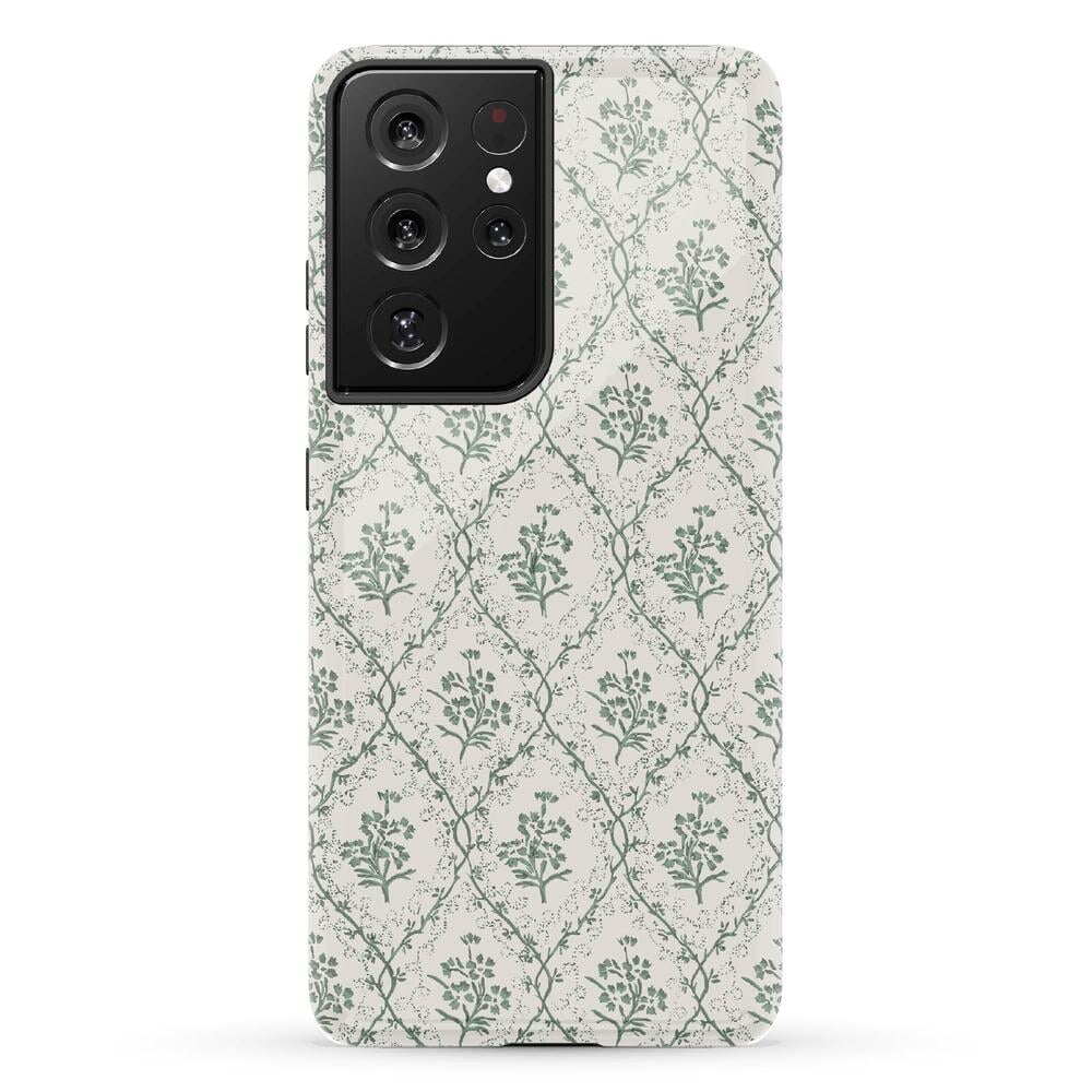 Sage Tapestry | Floral Vines Case
