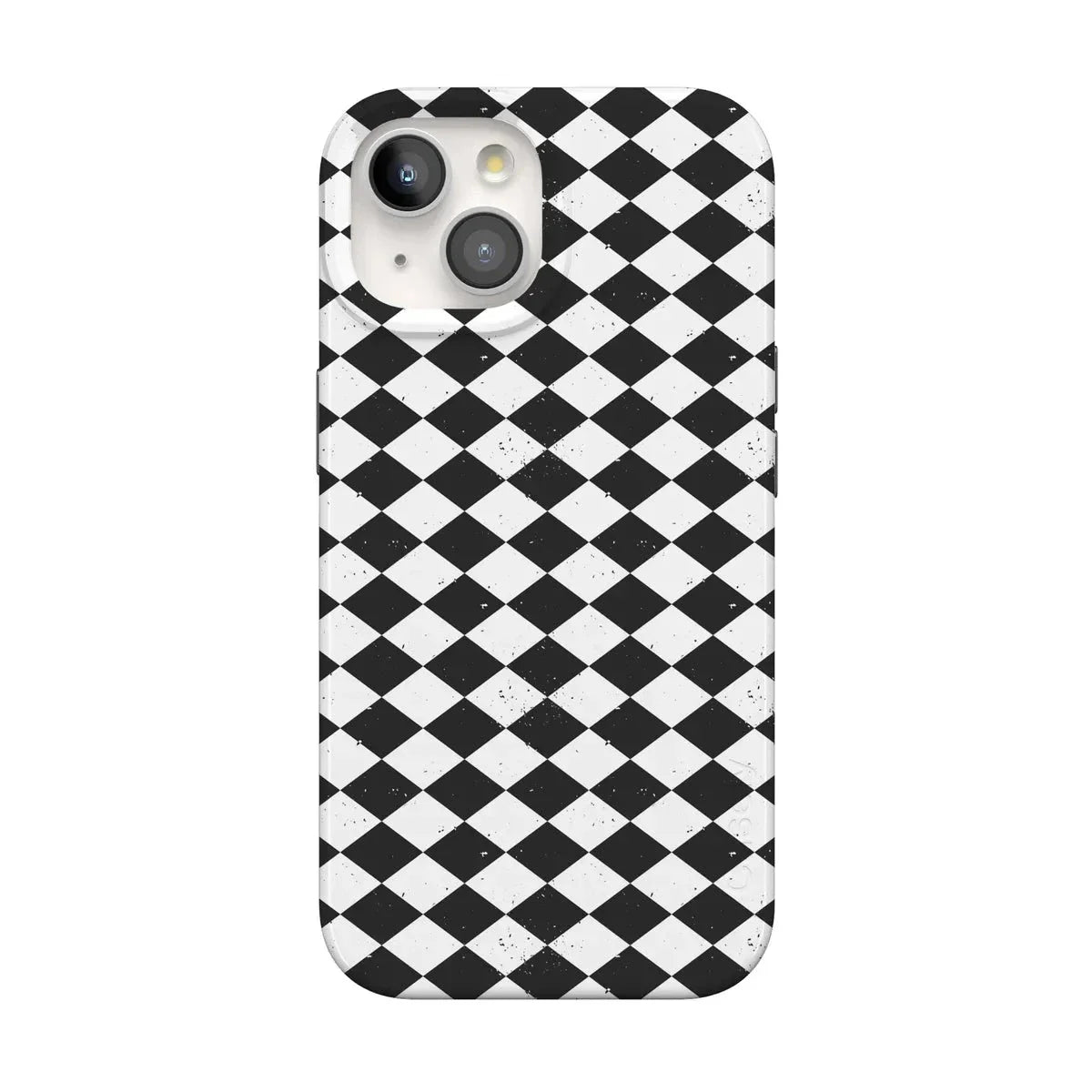 Salem's Hex | Black & White Checkered Case