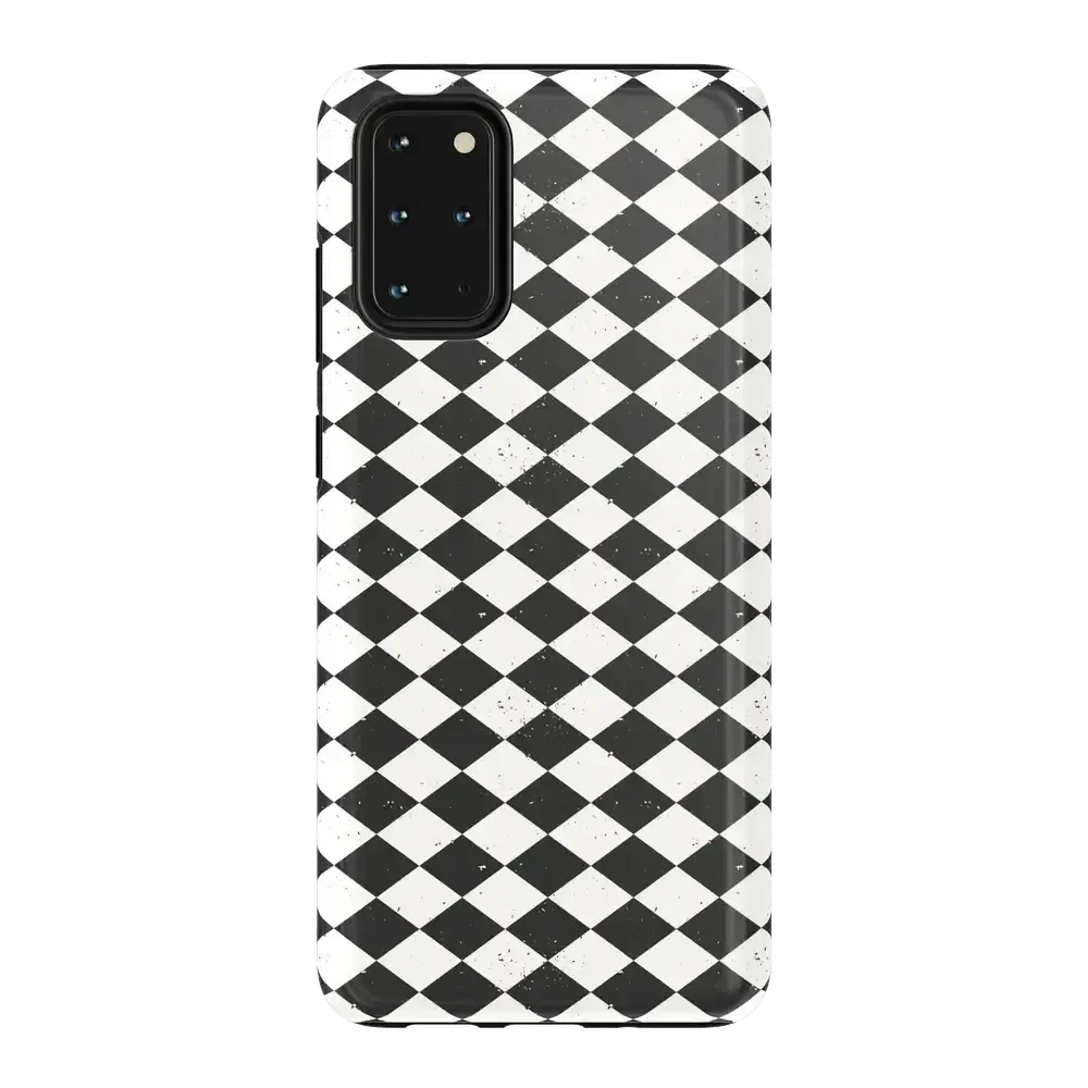 Salem's Hex | Black & White Checkered Case