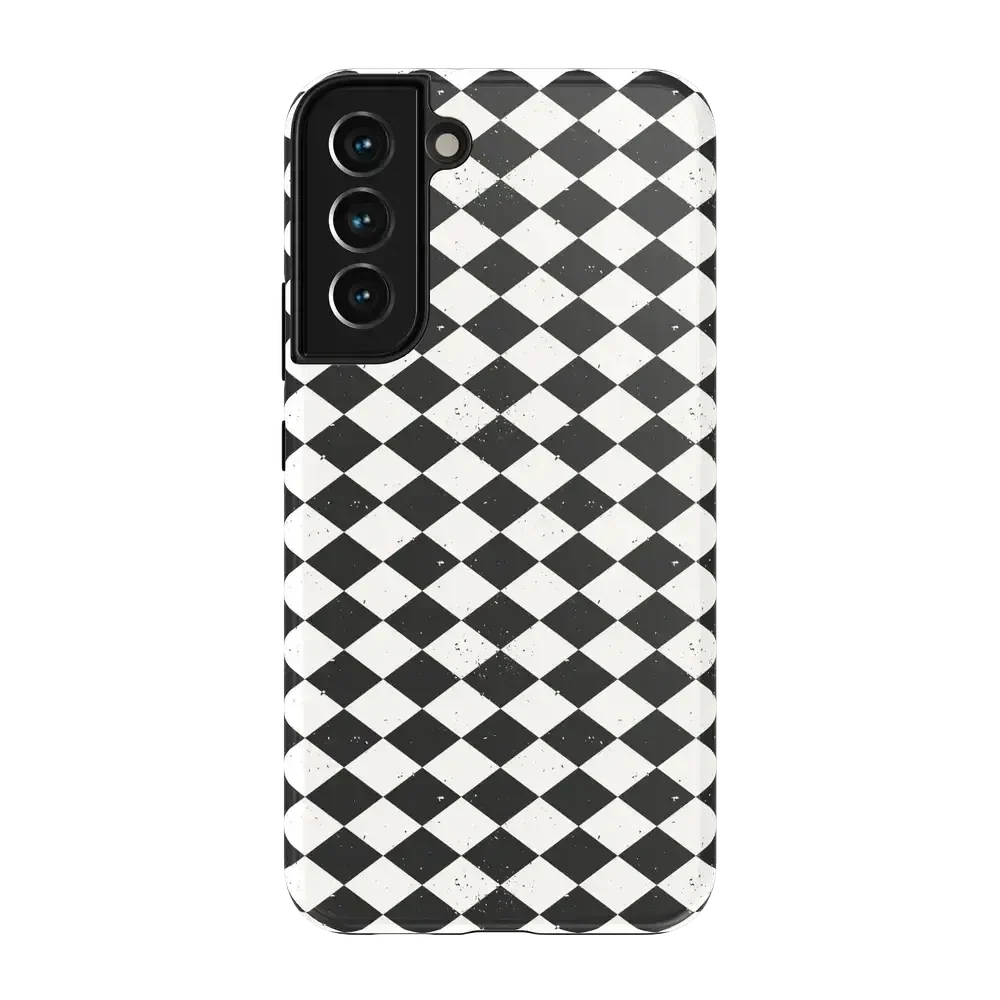 Salem's Hex | Black & White Checkered Case
