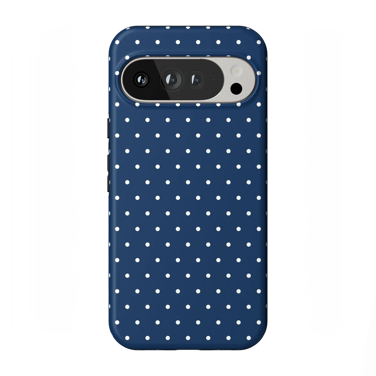 On the Dot | Navy Polka Dot Case