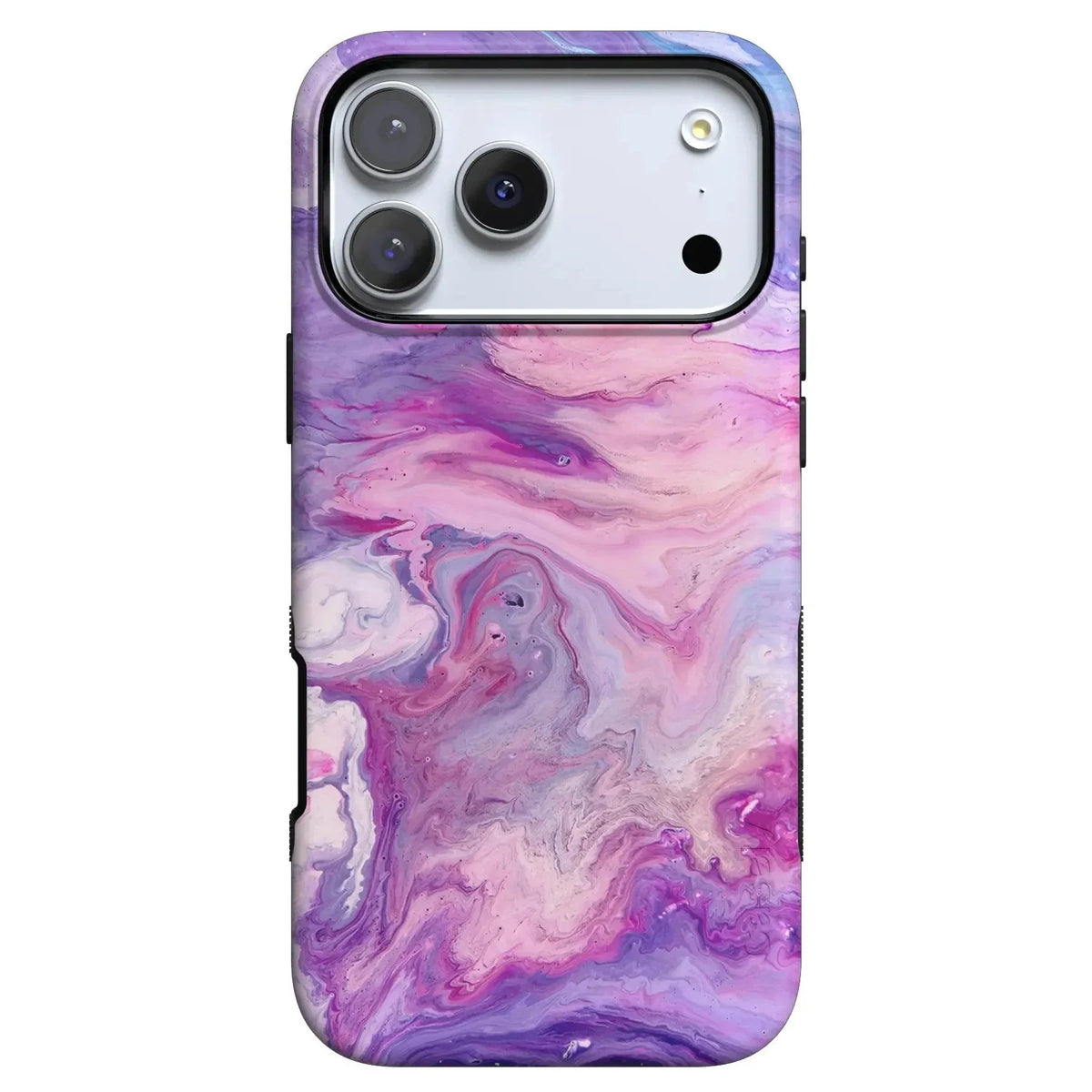 Tie Dying Over You | Purple Marble iPhone Case