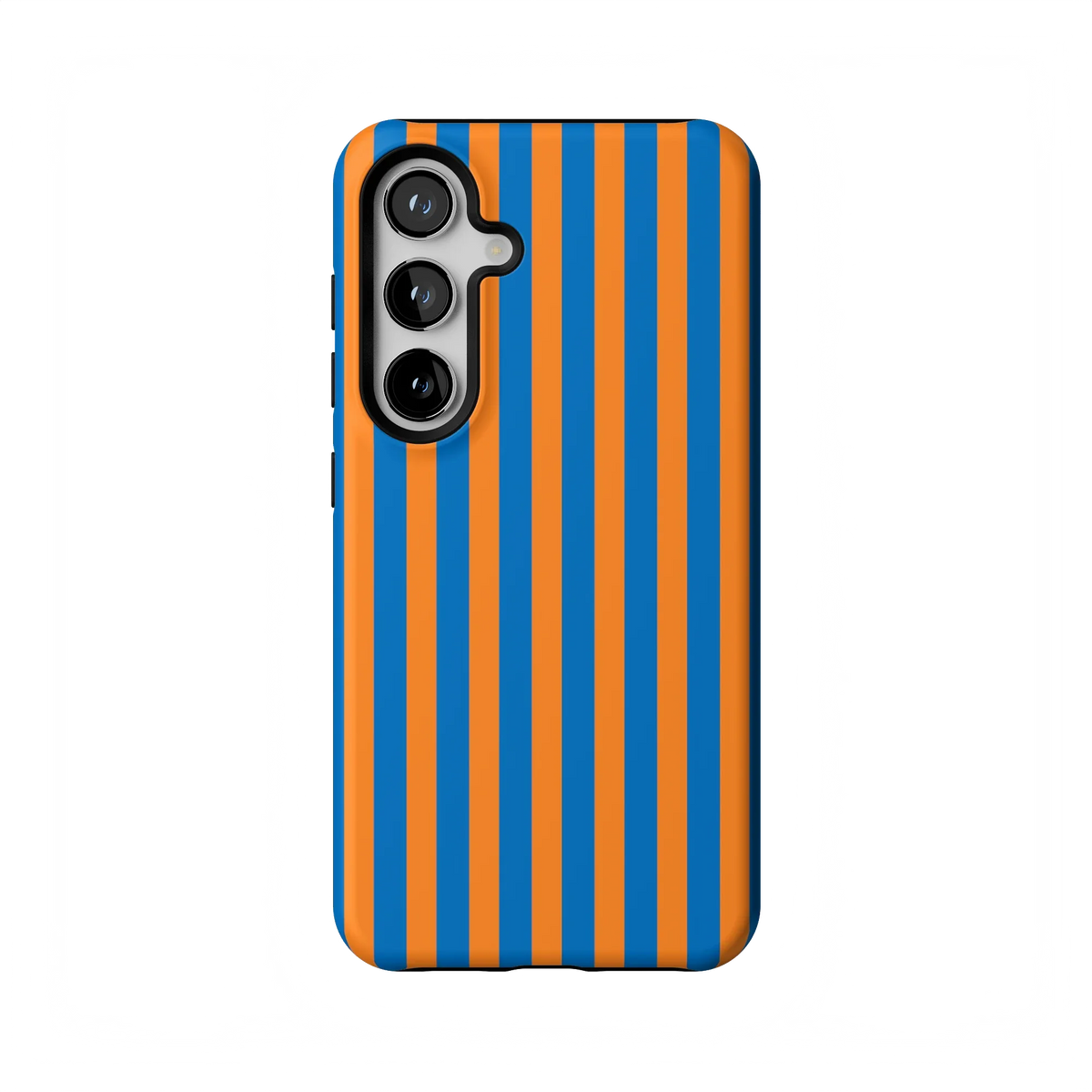 Go New York | Blue & Orange Stripes Case