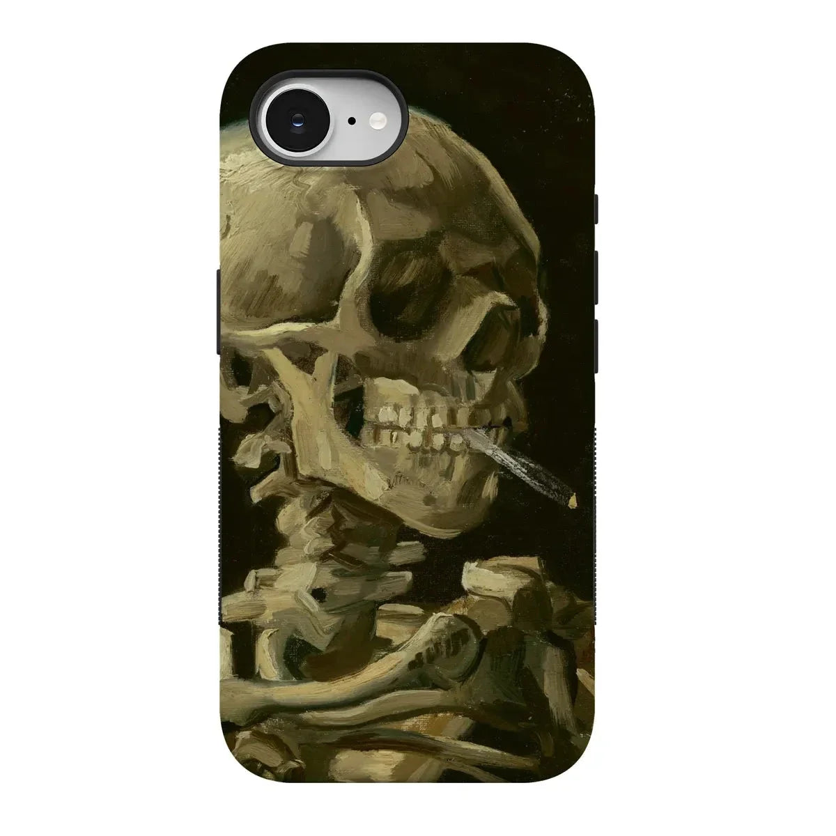 Van Gogh | Head of a Skeleton with a Burning Cigarette Phone Case