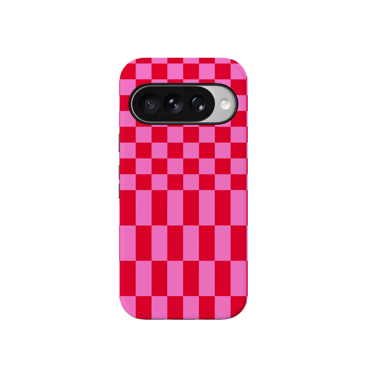 Vibe Check | Pink Checkerboard Case