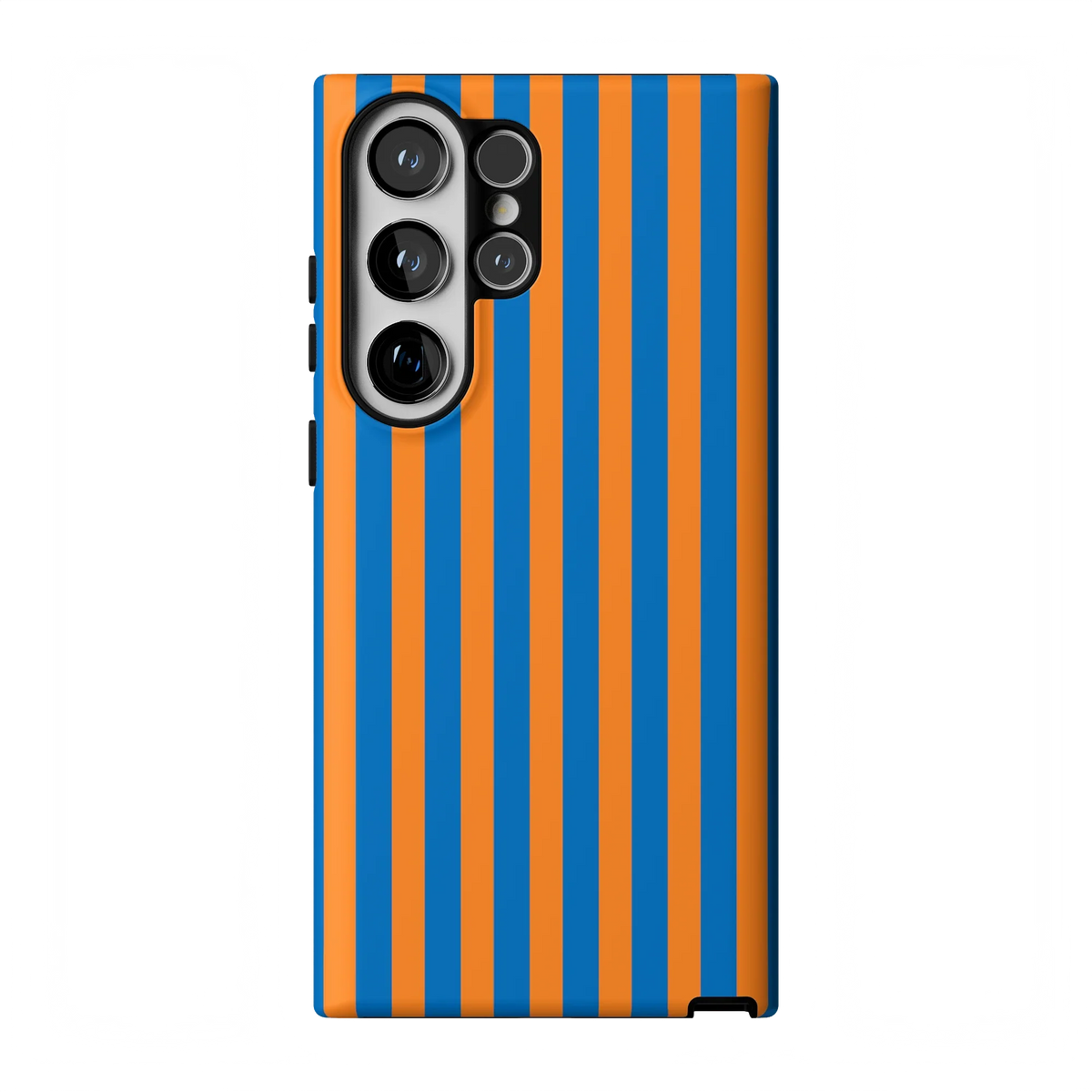 Go New York | Blue & Orange Stripes Case