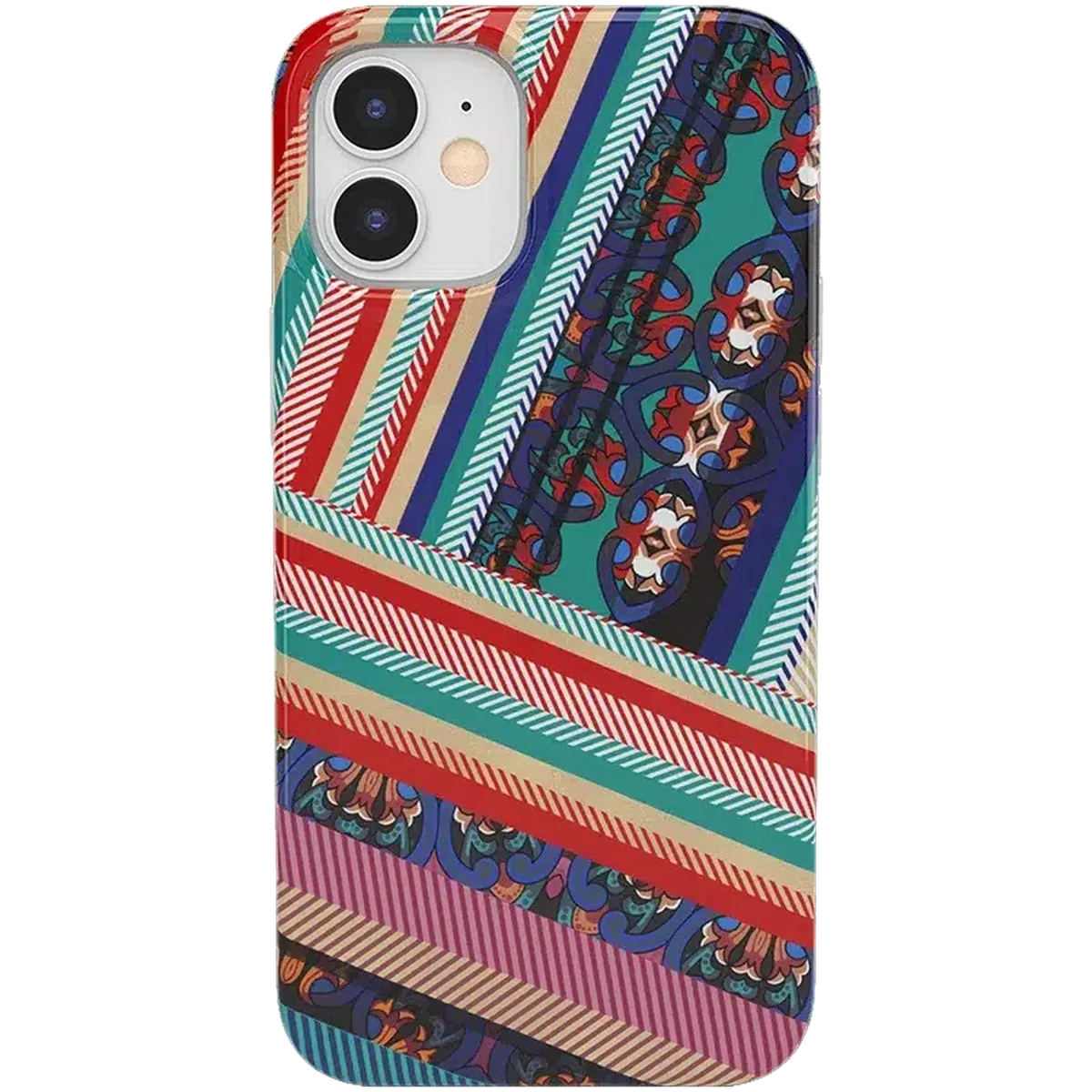 Wearing Layers | Layered Patchwork iPhone Case