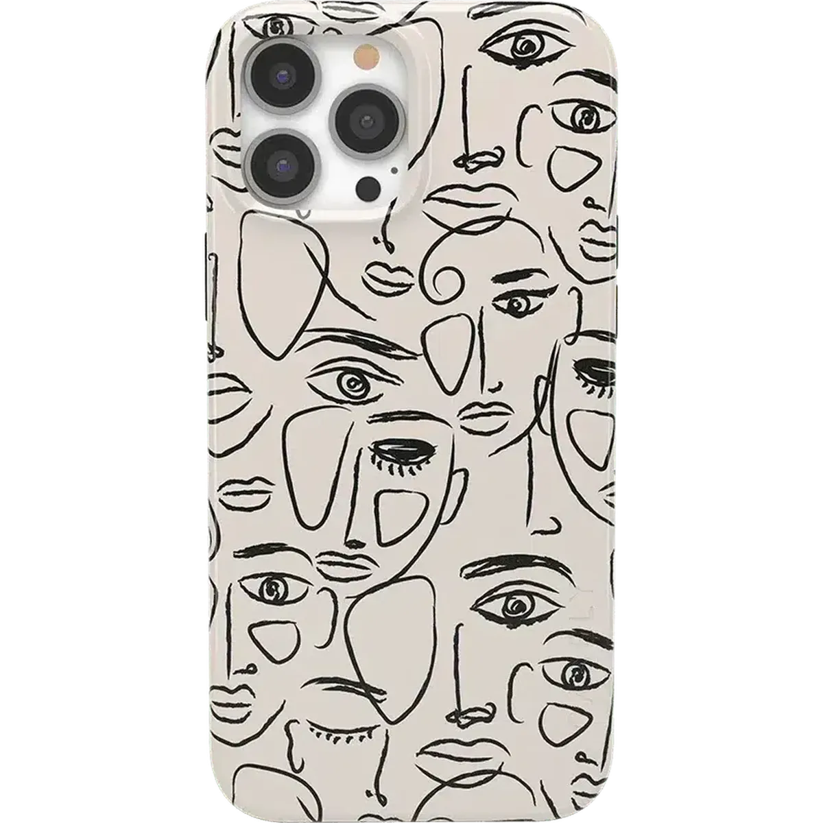 We're All Human | Minimal Face Art Case