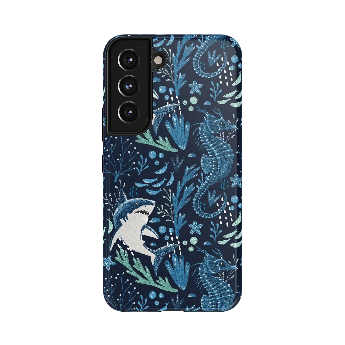 Midnight Reef | Shark Print Case