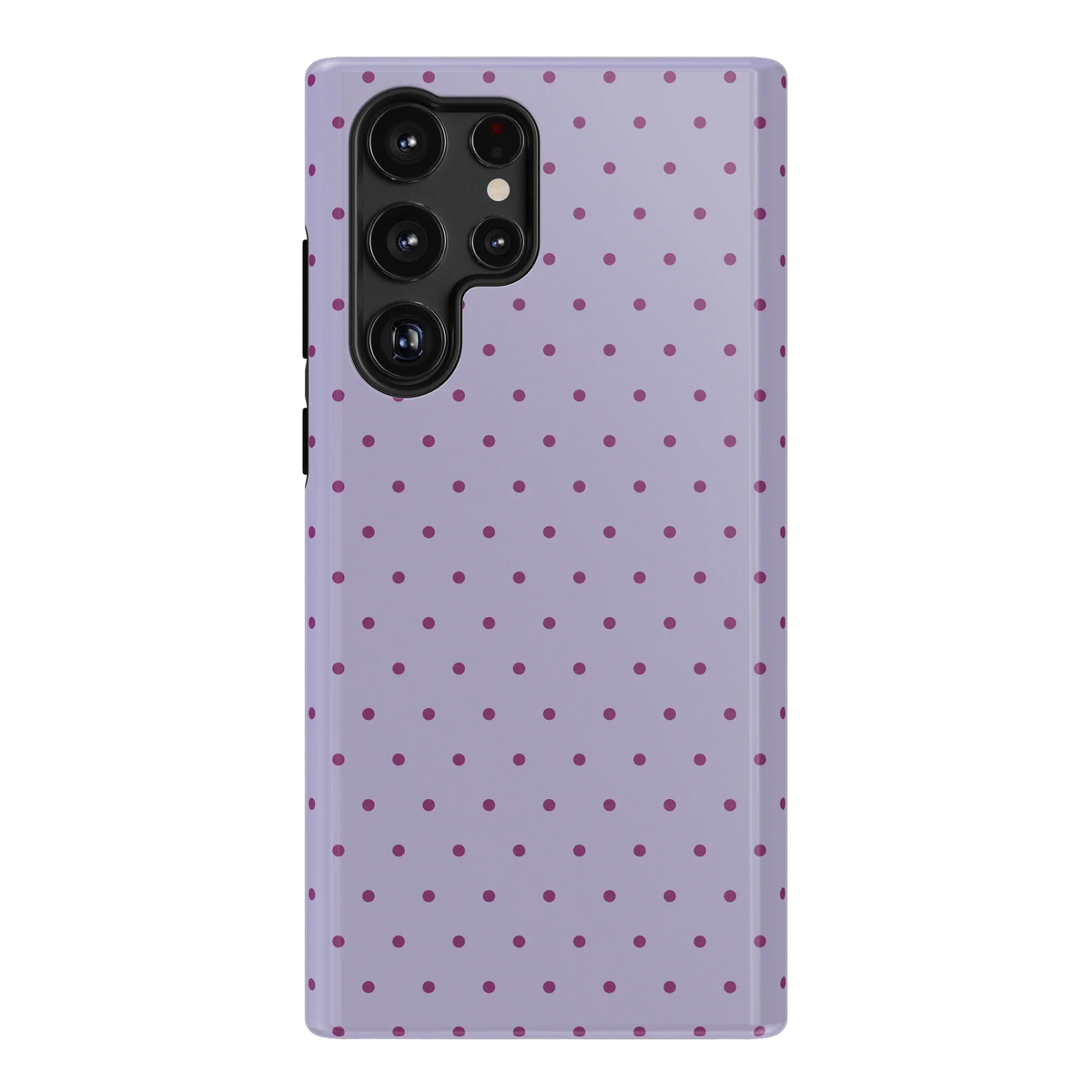On the Dot | Purple & Plum Polka Dot Case