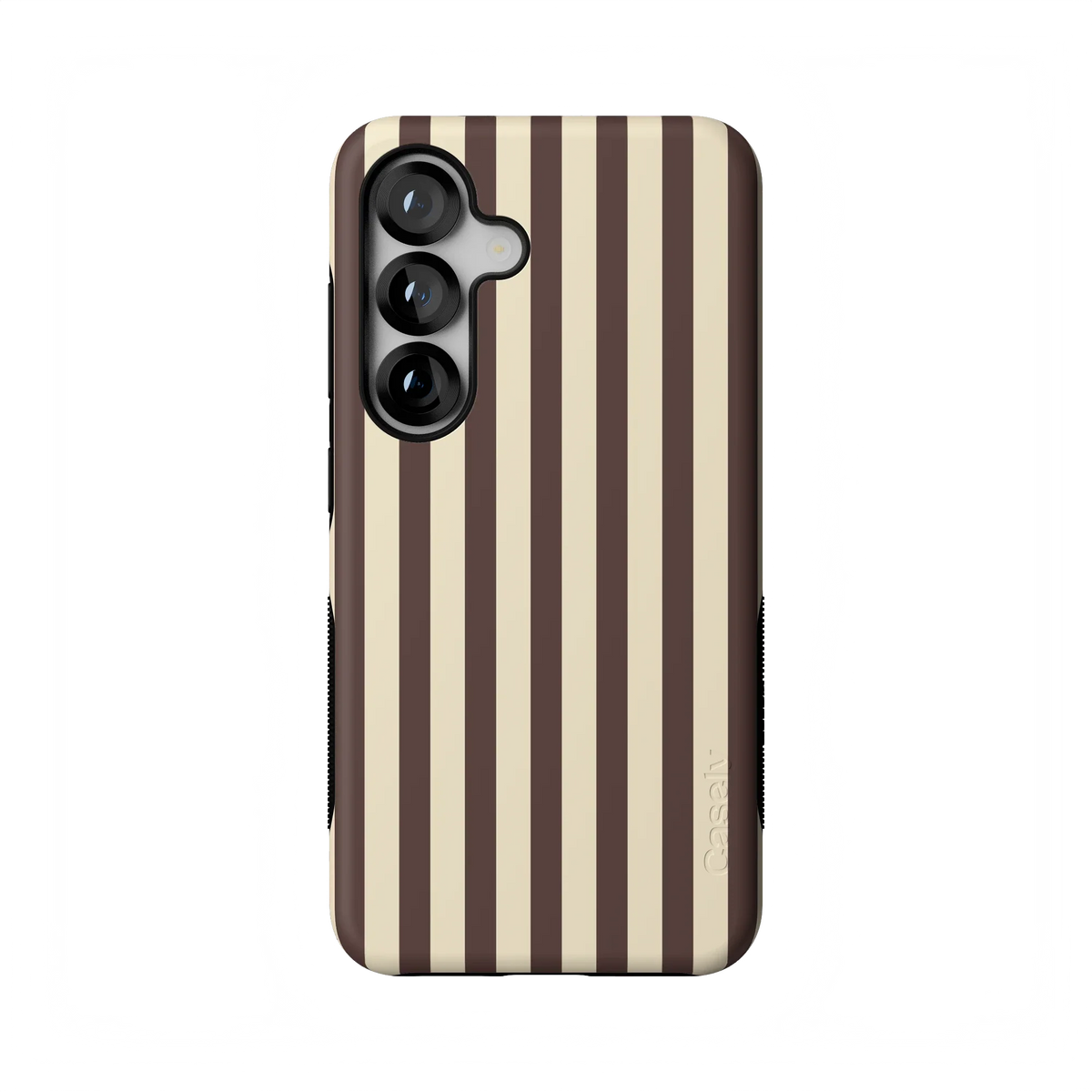 S'more Stripes | Brown Striped Case